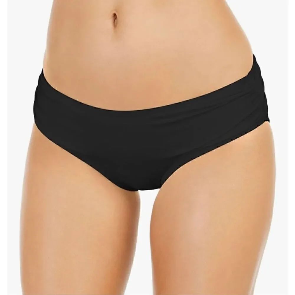 Michael Kors Shirred Bikini Bottoms